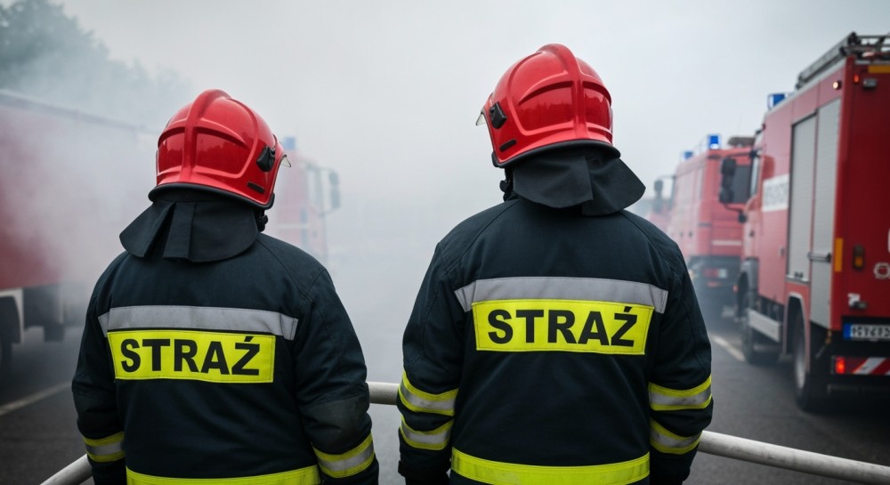 Wypalanie traw prowadzi do groźnego pożaru – budynek mieszkalny w niebezpieczeństwie!