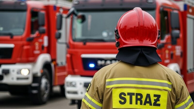 Nowe aparaty oddechowe dla strażaków z Gminy Osiek Jasielski zwiększają bezpieczeństwo akcji ratunkowych