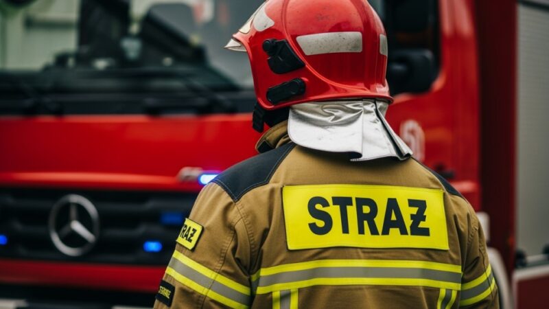 Pożar w Zarzeczu: OSP Dębowiec ratuje sytuację w budynku mieszkalnym