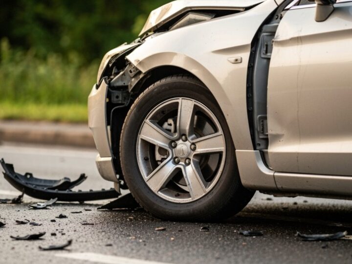 Trudne warunki pogodowe powodują wypadki drogowe w powiecie jasielskim