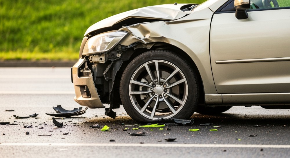 Trzy pojazdy w groźnym wypadku na ul. 17 Stycznia w Jaśle