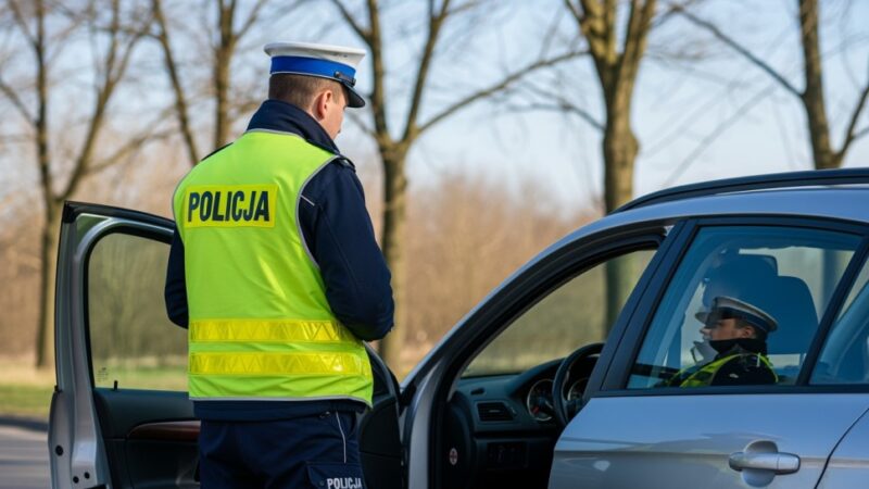 Kierowca bez prawa jazdy i pod wpływem metamfetaminy zatrzymany przez policję