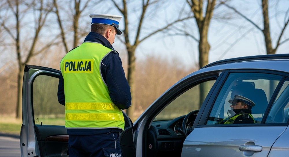 Kierowca bez prawa jazdy i pod wpływem metamfetaminy zatrzymany przez policję