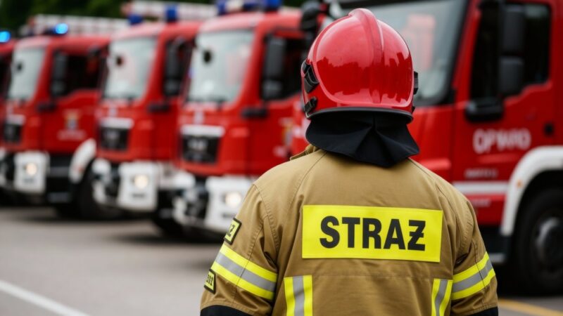 Emocjonalne zakończenie kariery Prezesa OSP KSRG Brzyska po latach służby