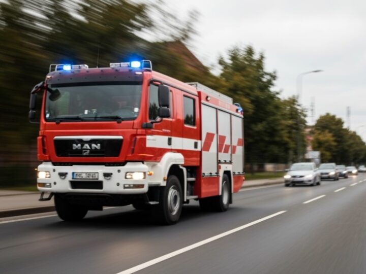 Szybka akcja strażaków w Zarzeczu: Pożar budynku opanowany bez ofiar