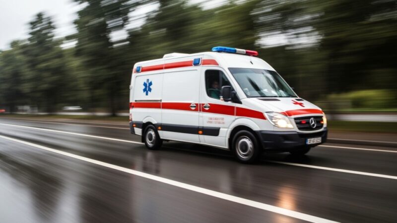 Policjanci z Jasła uratowali życie małej dziewczynki w dramatycznej sytuacji