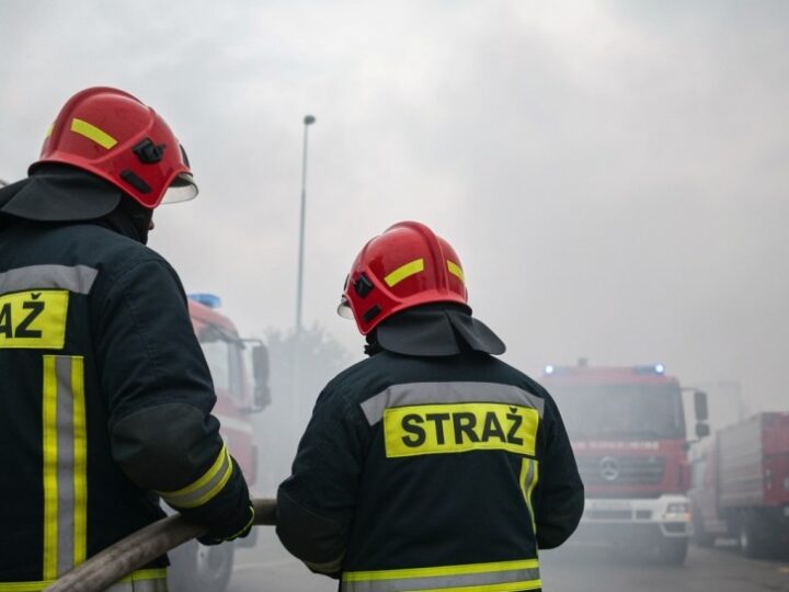 Adrian Michalski w akcji: strażak stawia czoła pożarom w Puszczy Solskiej