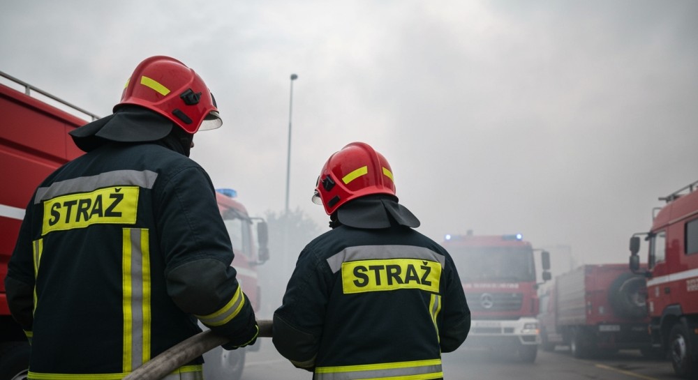 Adrian Michalski w akcji: strażak stawia czoła pożarom w Puszczy Solskiej
