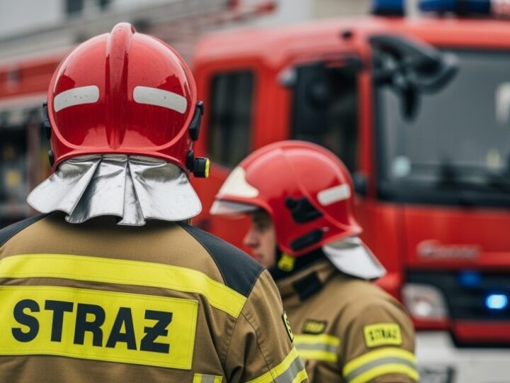 Dzień Strażaka: Bohaterowie ratują łabędzia i gaszą pożar w Łazach Dębowieckich