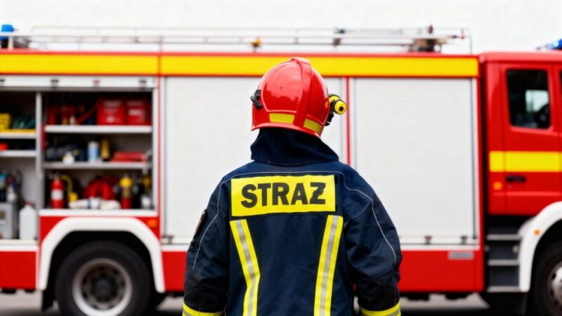 Druhowie OSP w akcji – jak wspierają Polaków w świętowaniu i zapewniają bezpieczeństwo