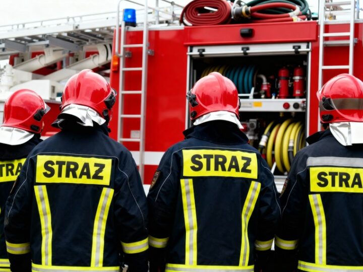 Mali odkrywcy z Łazów Dębowieckich poznają świat strażaków w Dębowcu