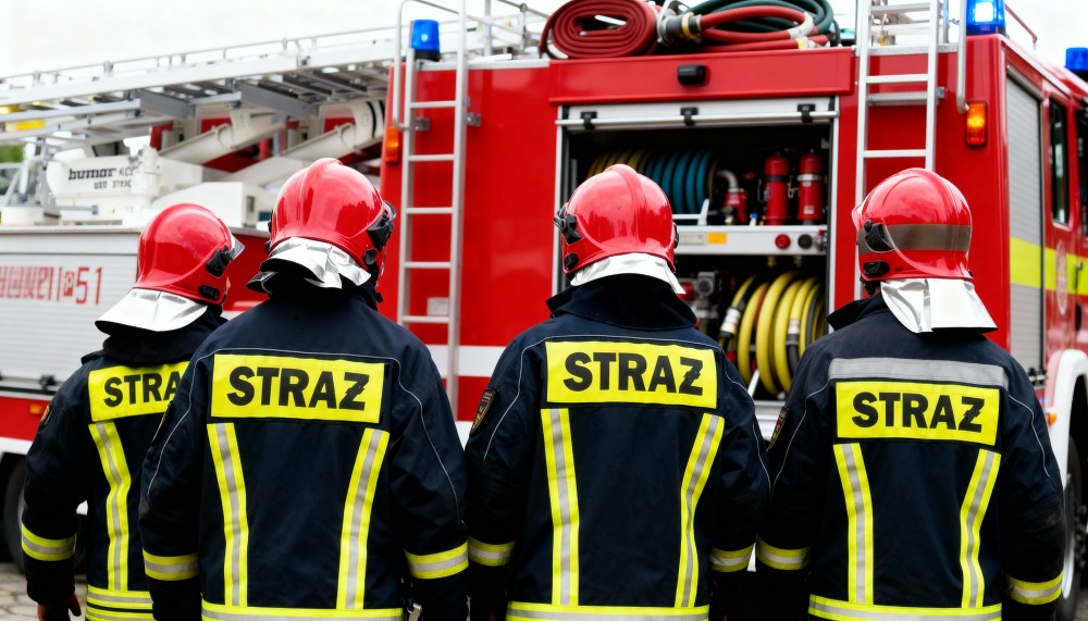 Mali odkrywcy z Łazów Dębowieckich poznają świat strażaków w Dębowcu