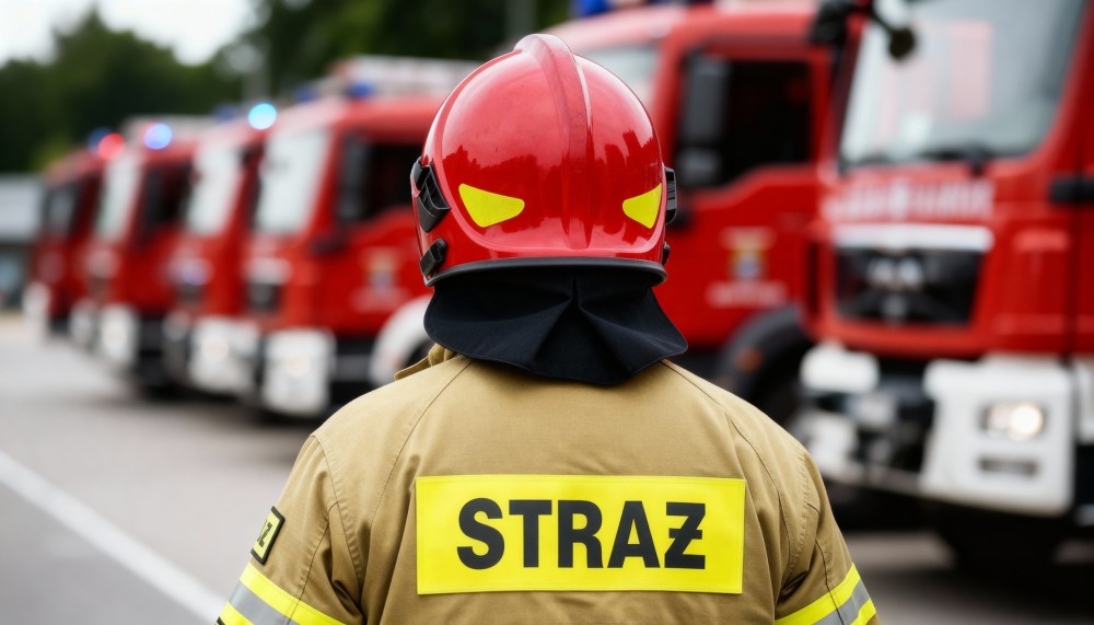 Gminne ćwiczenia OSP w Ujeździe: strażacy w akcji doskonalą swoje umiejętności