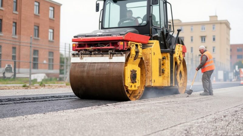Utrudnienia w ruchu na ul. Kościuszki w Jaśle – asfaltowanie nawierzchni już jutro